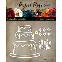 Paper Rose - Dies - Birthday Cake